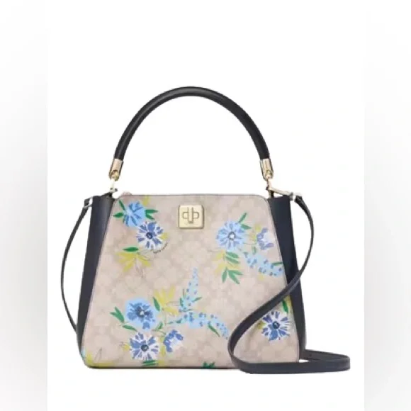 Kate Spade New York
SPADE FLOWER FLORAL MEDIUM TOP HANDLE SATCHEL - Picture 3 of 6